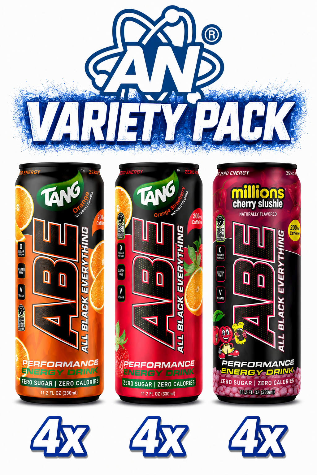 ABE Performance Energy Drink - 12 Pack
