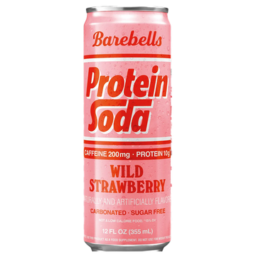 Barebells Protein Energy Soda Wild Strawberry